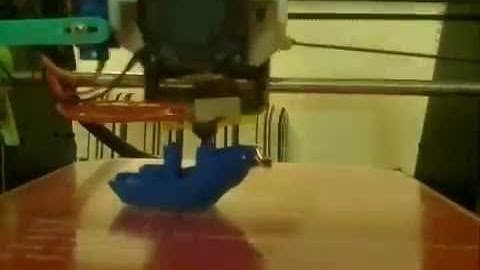 3DBenchy timelapse on Graber i3