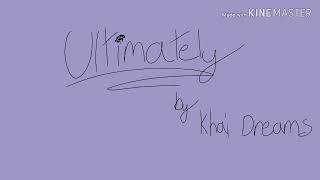 !tw: reference to self harm | Ultimately - Vent PMV
