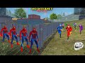 Spiderman Prank 99% Headshot Rate ⚡| Solo Vs Squad Full Gameplay | Poco x3 Pro iPhone 13📲 FreeFire
