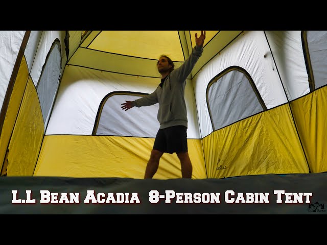Best Family Cabin Tent? | L.L Bean 8-Person Review - YouTube