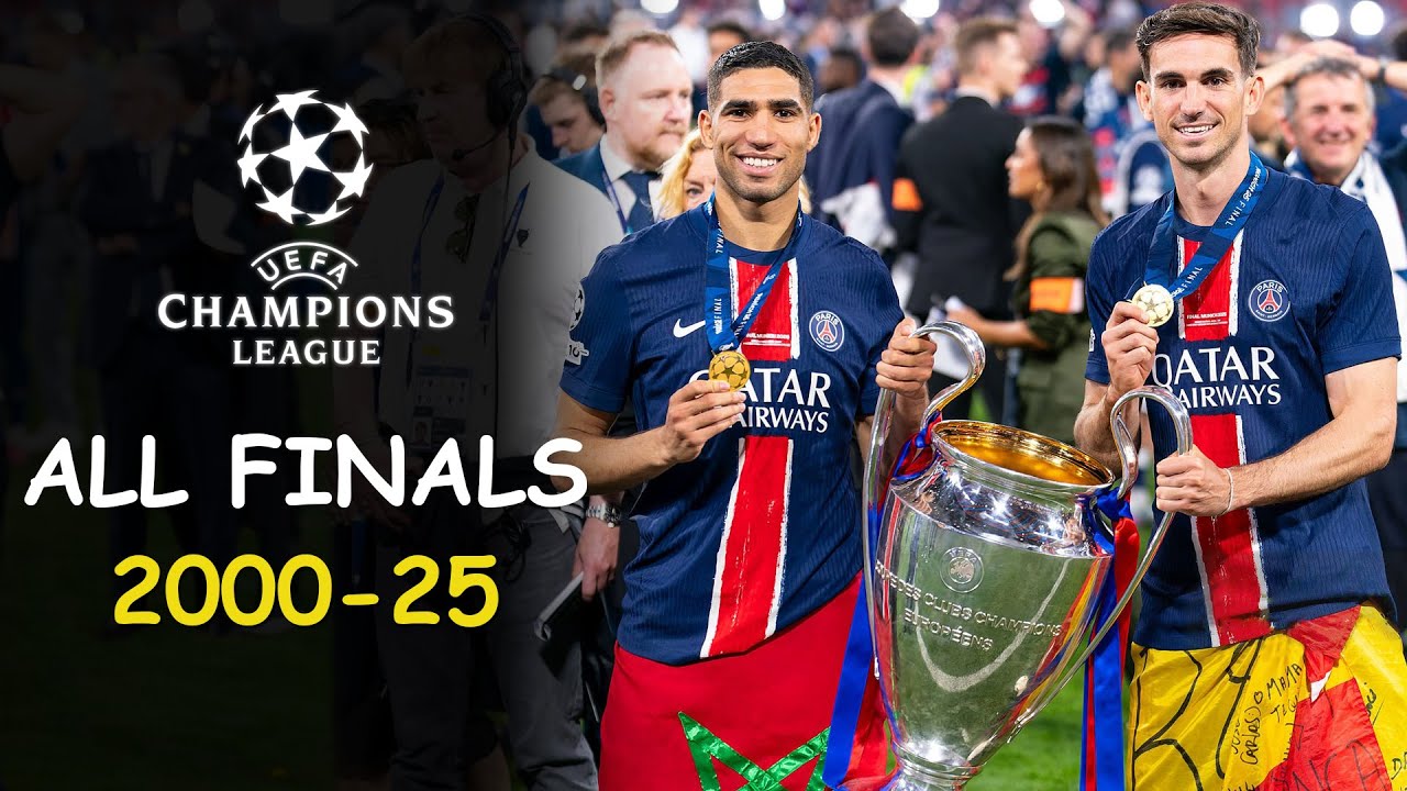 UEFA Champions League All Finals🏆(2000-2025)
