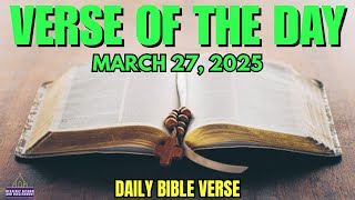 Verse of the Day | March 27, 2025 | Prayer for Today (Psalm 139:14)