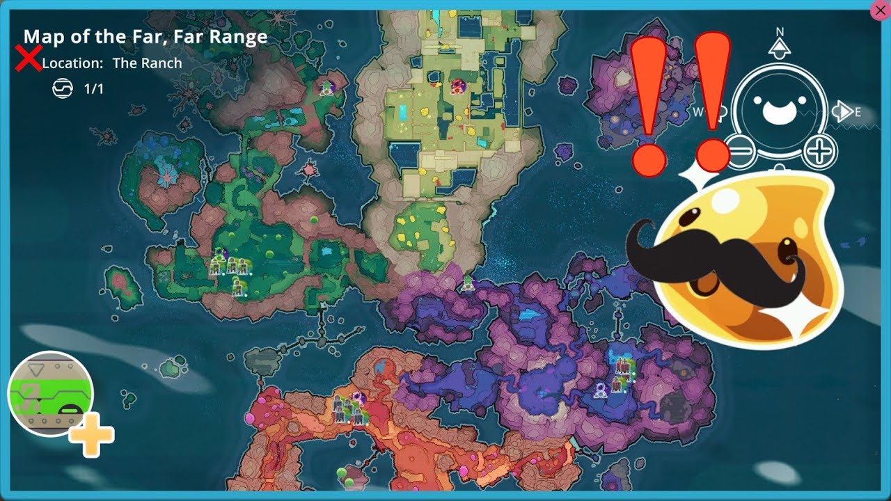 Slime Rancher: *SECRET* mustache island and how to get there! 