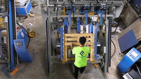 Pallet Nailing Machine for EURO Block Pallet.