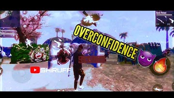 Overconfidence para SAMSUNG,A3,A5,A6,A7,J2,J5,J7,S5,S6,S7,S9,A10,A20,A30,A70,A50 // FreeFire