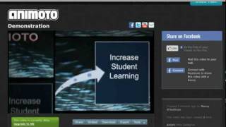 Creating an Animoto Video with Power Point