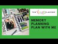 Memory Plan with Me using the new Happy Planner Memory Keeping line