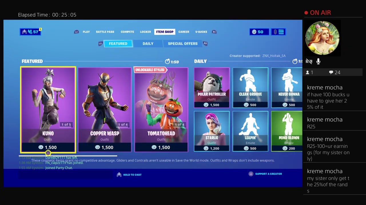 Waiting for item shop rotation - YouTube