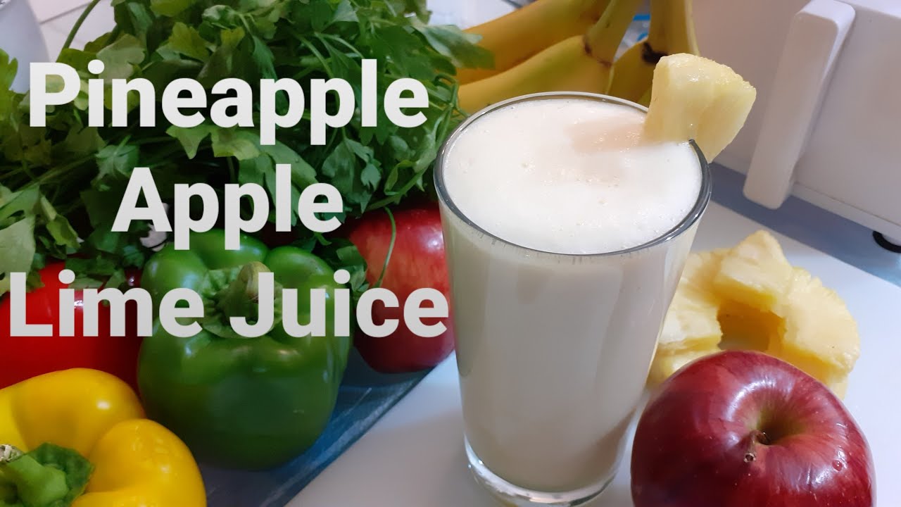Pineapple Apple Lime Juice / Detoxify body and mind