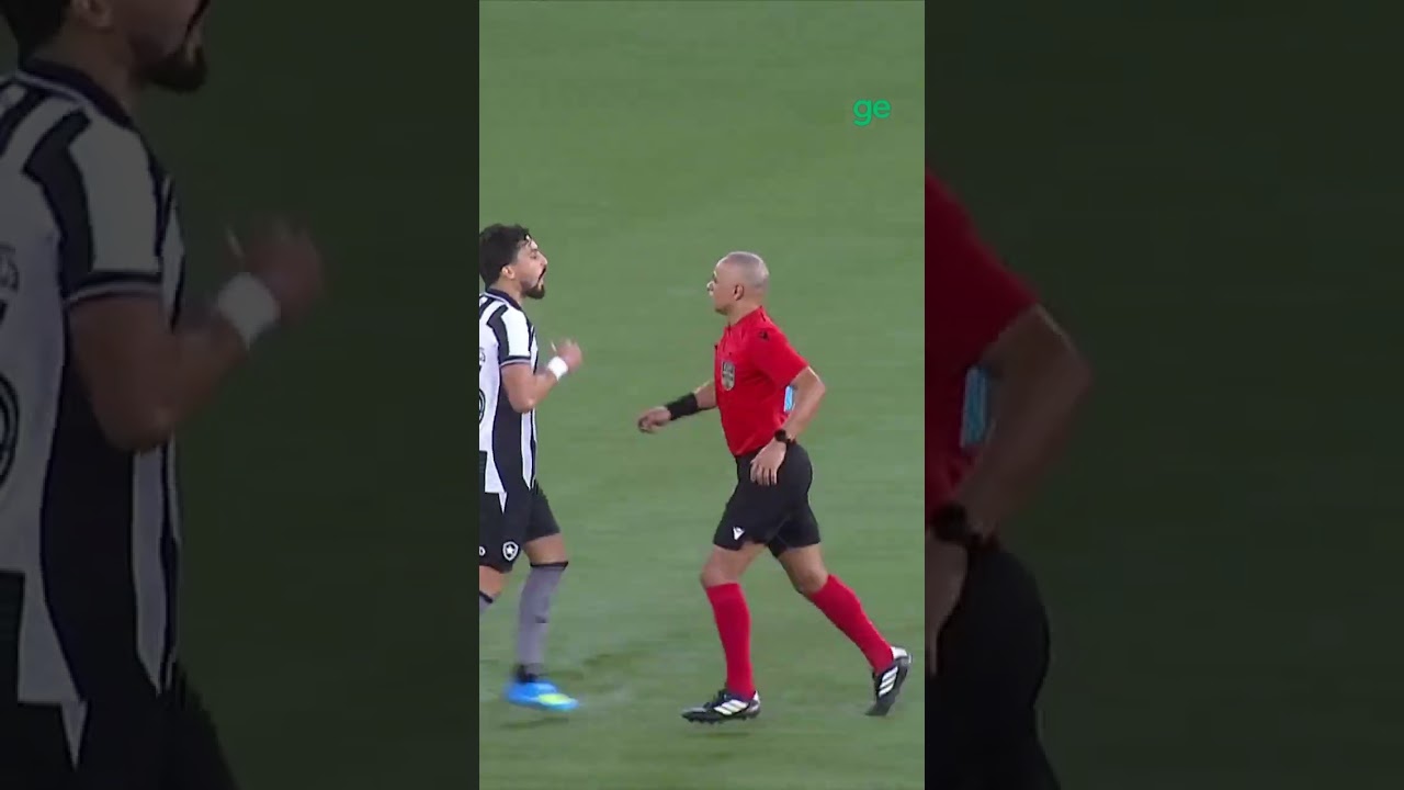 ÁRBITRO ANULA O GOL DO MIRASSOL | #shorts | ge.globo