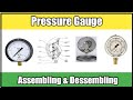 Pressure Gauge I  Parts of Pressure  I Assemble & Dessemble of Pressure Gauge