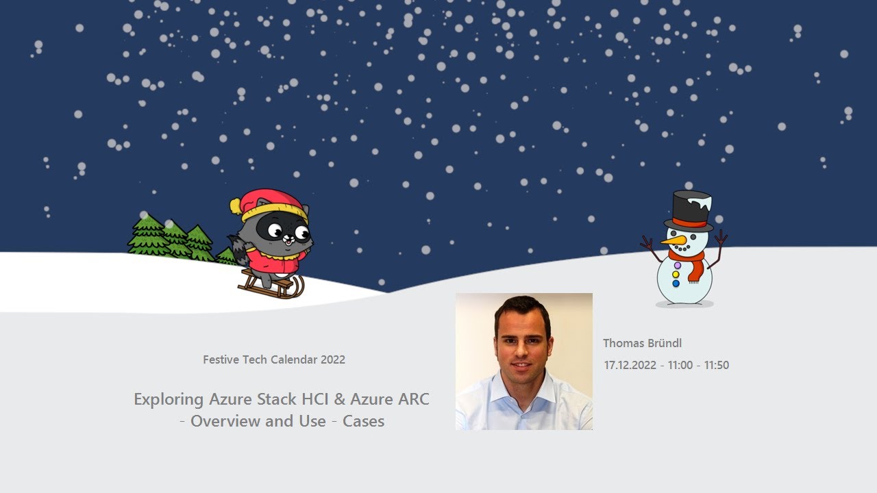 Exploring Azure Stack HCI & Azure ARC - Overview and Use - Cases