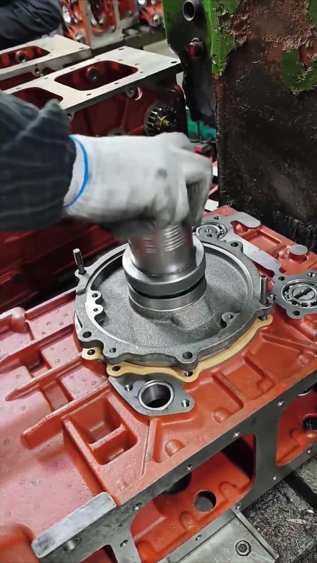Diesel assembly process- Good tools and machinery make work easy