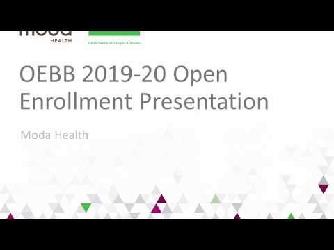 Moda Health 2019-20 OEBB health plans