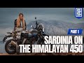 Himalayan 450 in sardinia part 1