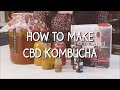 Homemade CBD Kombucha