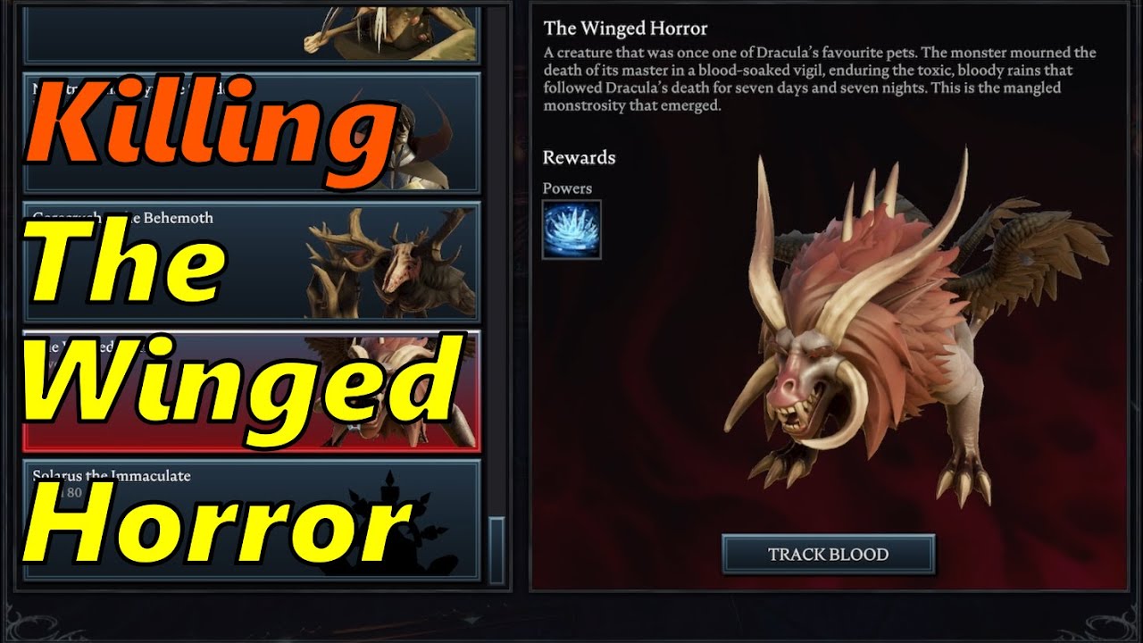 V Rising Ep 54 Killing The Winged Horror YouTube