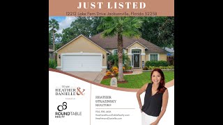 **FOR SALE** 12212 Lake Fern Drive, Jacksonville, FL 32258 **FOR SALE** 12212 Lake Fern Drive, Jacksonville, FL 32258