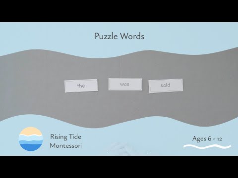 Puzzle Words