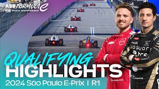 0.001 SECOND DIFFERENCE 😱 | São Paulo E-Prix Qualifying Highlights