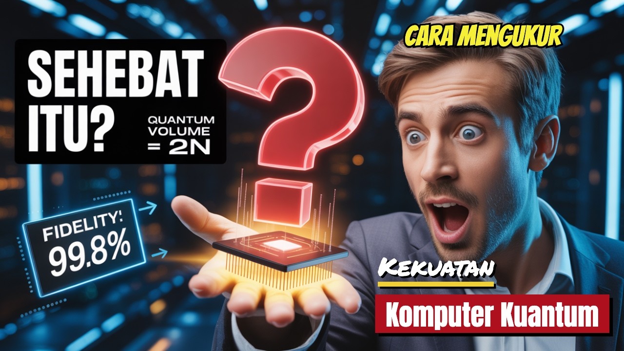 Cara Mengukur Performa Quantum Computer: Quantum Volume, CLOPS & Quantum Fidelity