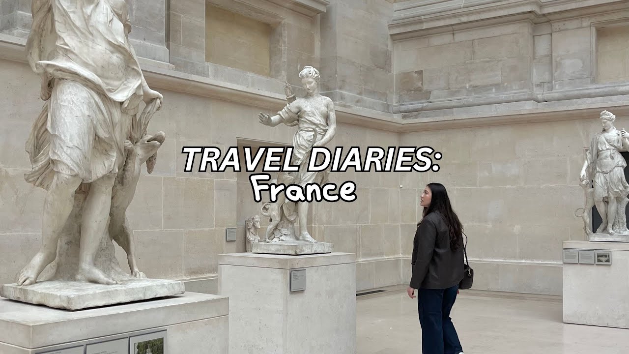 TRAVEL DIARIES: FRANCE 🇫🇷 - paris! lourve, eiffel tower, notre dame & more!