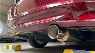 Sound Check: Original Greddy Revolution RS universal muffler (catback exhaust)