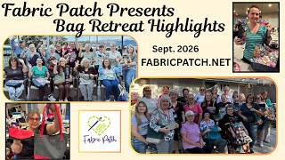 Highlight from this months BAG RETREAT! Everyone finished their projects! Update