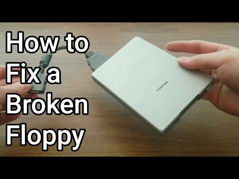 Video: How To Replace A Floppy Drive On A Laptop
