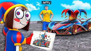 GTA but Whatever PONMI & Jeffy Draw Comes To Life Part 2!