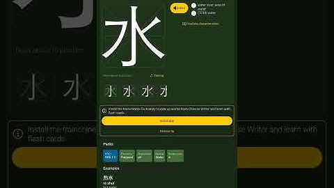 Chinese writer learn chinese language, learn to write chinese character, or mandarin character