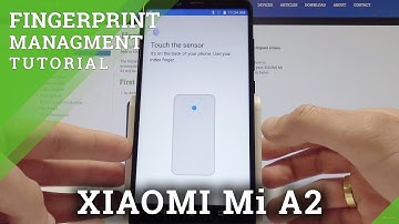 How to Add Fingerprint on XIAOMI Mi A2 - Set Up Pattern Lock Tutorial