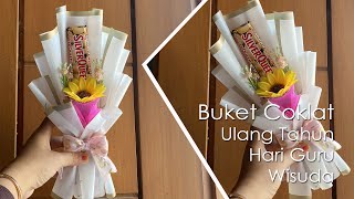 More Beautiful and Affordable! Make Your Own Chocolate Bouquet for Teacher's Day, Graduation, and...