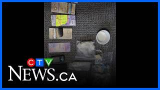 Raw video of a drug bust in North Bay