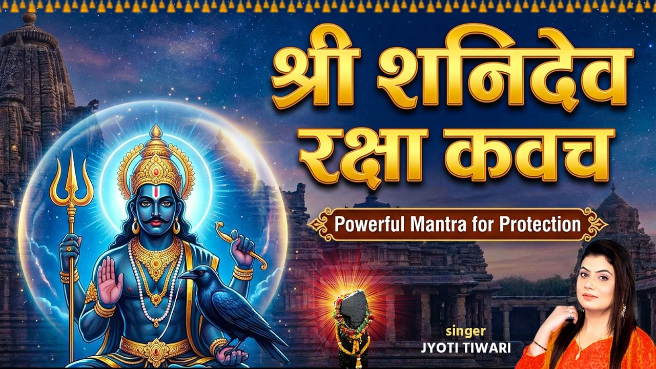 श्री शनिदेव रक्षा कवच | Singer Jyoti Tiwari | Shani Dev Raksha Kavach With Lyrics