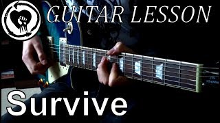 how to play: Survive by Rise Against