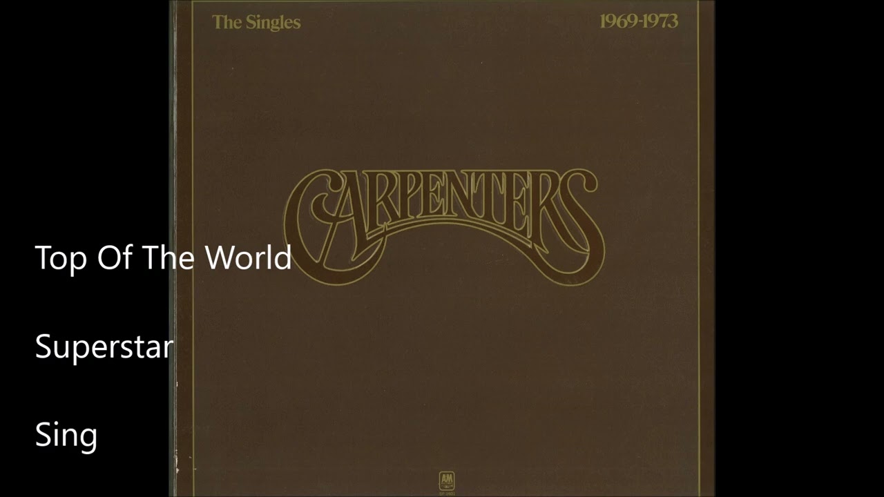 carpenters The Singles 1969-1973 - YouTube