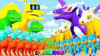 PR Dinosaur Fury Zords: Dinomigo, Tiger Lance, Tricera Blade, Ankylo Battle and Showcase