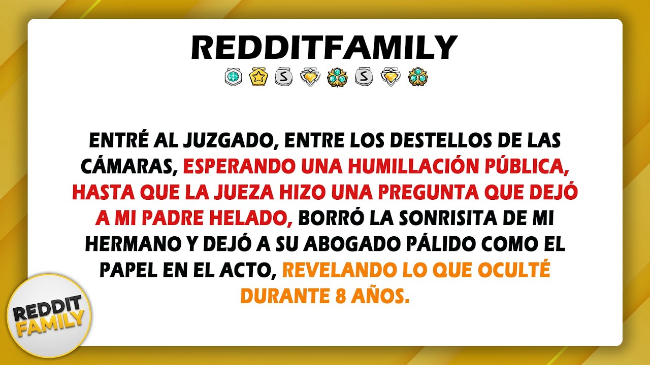 Entré al juzgado, entre los destellos de las cámaras, esperando una humillación pública, hasta...