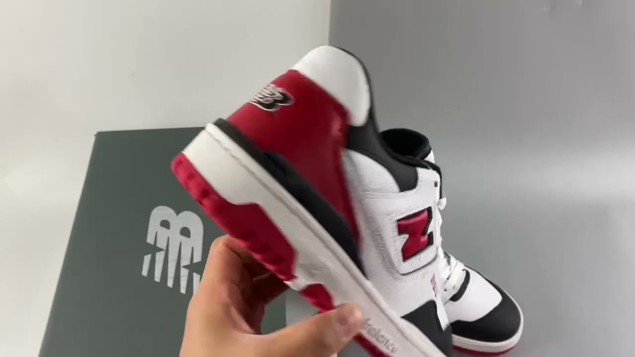 New Balance 550 White Team Red BB550HR1