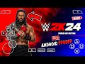 Wow i got new wwe 2k24 ppsspp game for mobile  wwe 2k24 psp