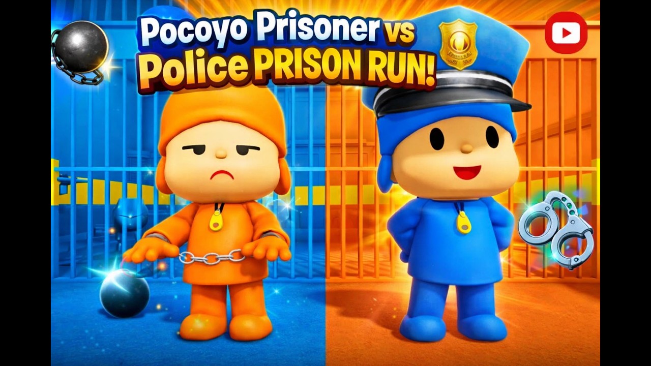 👉 RUN! Pocoyo Prisoner vs Police Prison Run! Obby 😱 Roblox Escape - YouTube