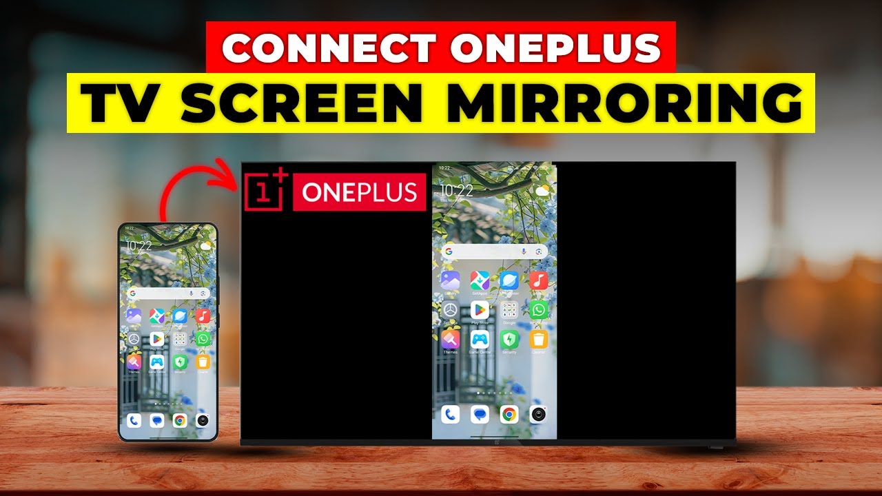 How To Connect OnePlus TV Screen Mirroring (How To Use OnePlus TV Screen Mirroring)