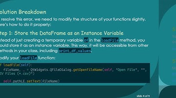 How to Print DataFrame Values in PyQt5 with Python