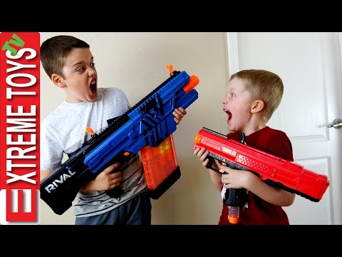 nerf-blaster-battle!-ethan-and-cole-attack-and-set-traps-with-nerf-rival-blasters