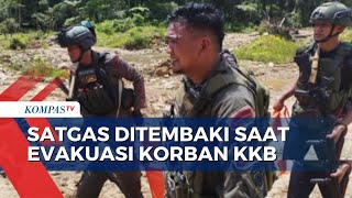 Detik-Detik Baku Tembak Satgas Damai Cartenz dengan KKB di Yahukimo