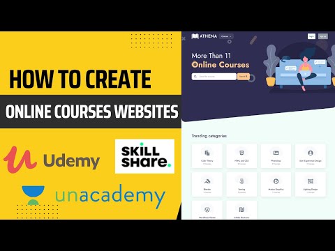 How to Create Online Course, LMS, Educational Website like Udemy | unacademy | skillshare