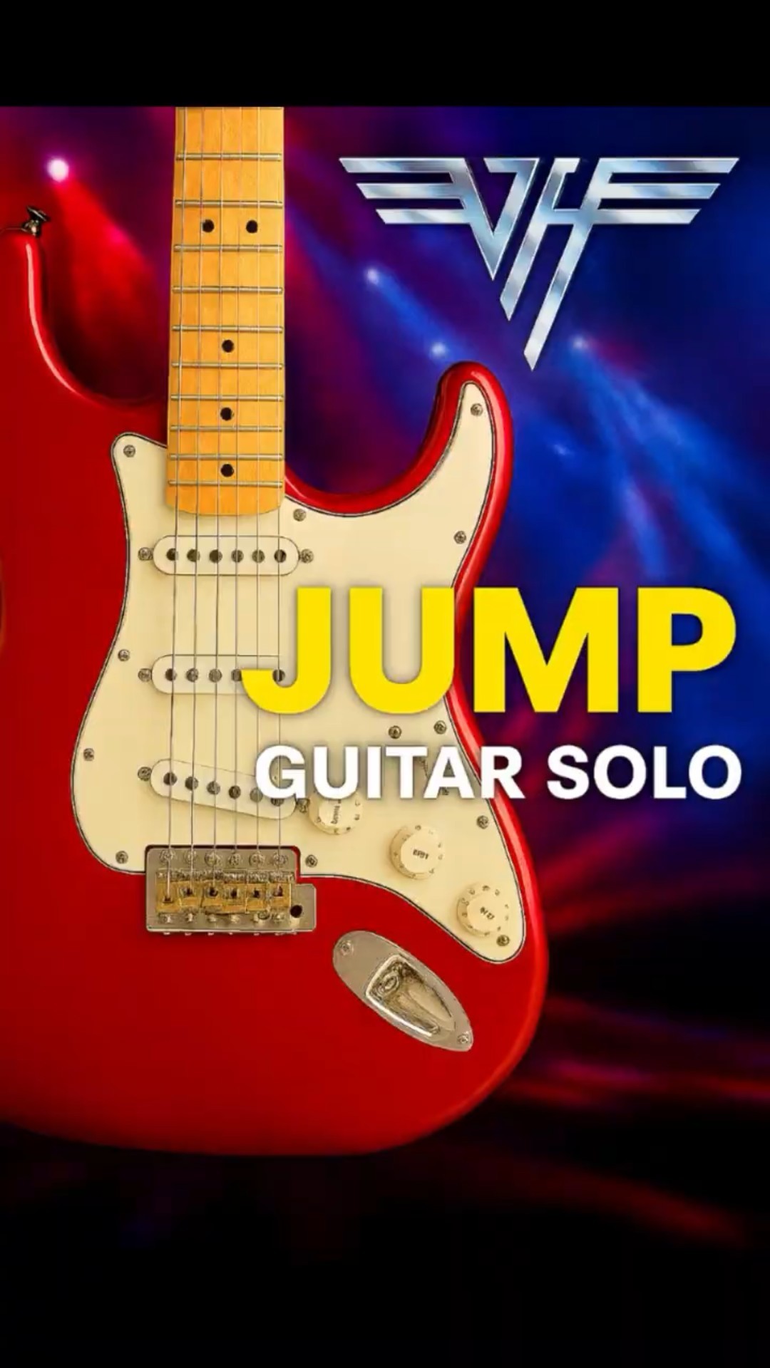 ストラト Van Halenレリックギター　JUMP 🔥 Van Halen - Jump | Eddie's tribute on Red Strat 🎸 - YouTube