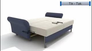 How does sofa cum bed mechanism works