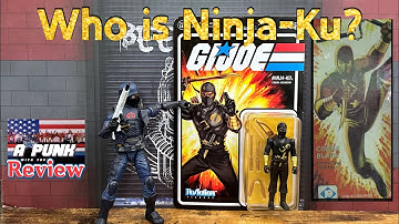 Who is Ninja-Ku, a Super 7 GI Joe ReAction Figure Review